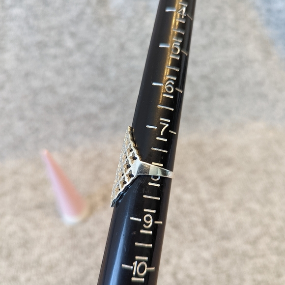 Sterling silver ring. - Picture 4 of 4